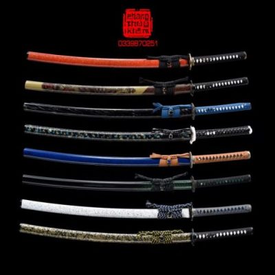 Những thanh kiếm gỗ Samurai với vẻ đẹp huyền bí.